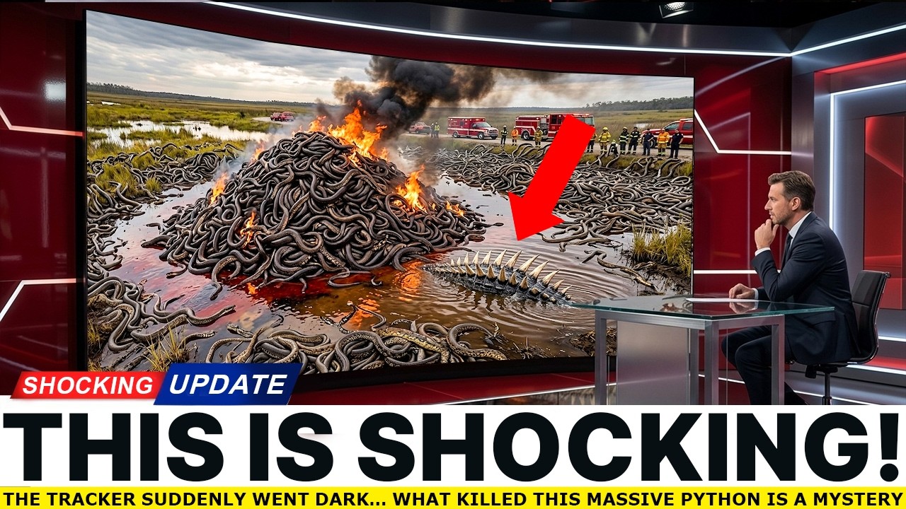The Tracker Suddenly Went Dark… What Killed This Massive Python Is a ...