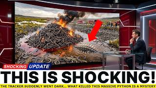 The Tracker Suddenly Went Dark… What Killed This Massive Python Is a Mystery