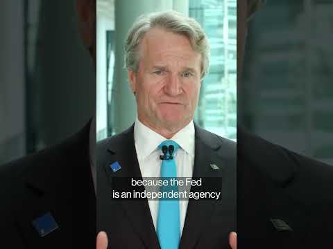 BofA's Moynihan says Fed won't cut rates until next year #shorts #fed #powell #trump