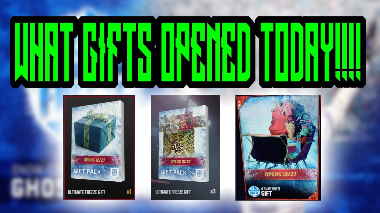 What Gifts Opened Today!!!!! | MUT 17 Christmas Promo