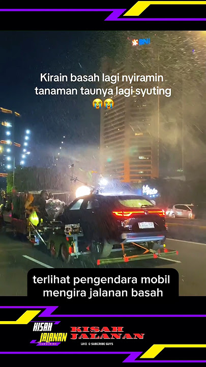 Detik detik kejadian unik dijalanan malam hari ⁉️😱 #shorts
