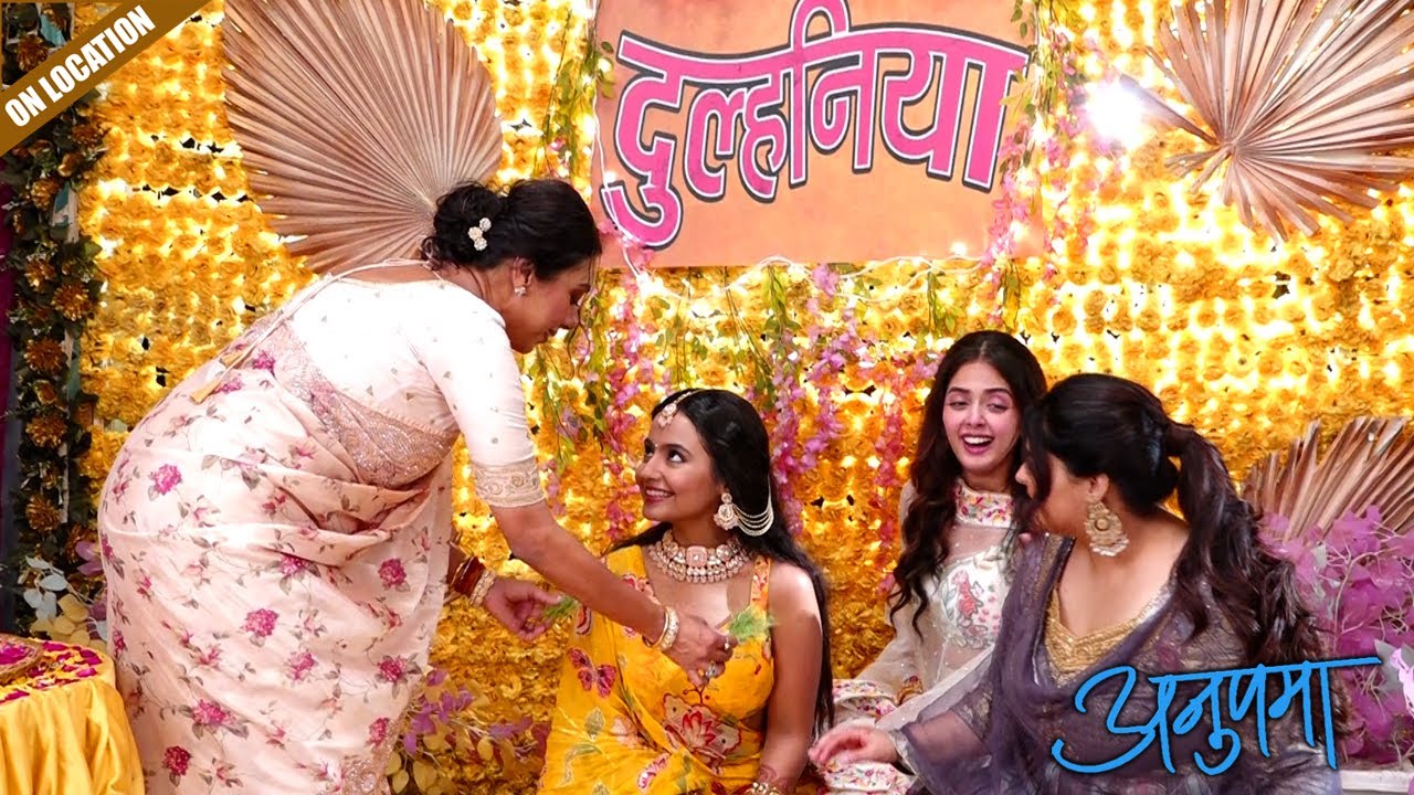 Anupama | Today New Episode | Anupama और पूरी Family Masti With Dulhan Wahi At Haldi Cermony