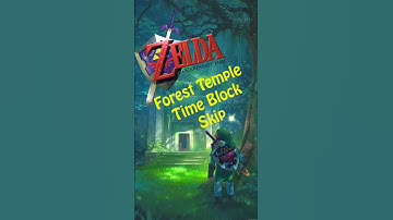 Forest Temple Time Block Skip #zelda #ocarinaoftime #speedrun #randomizer #nintendo64