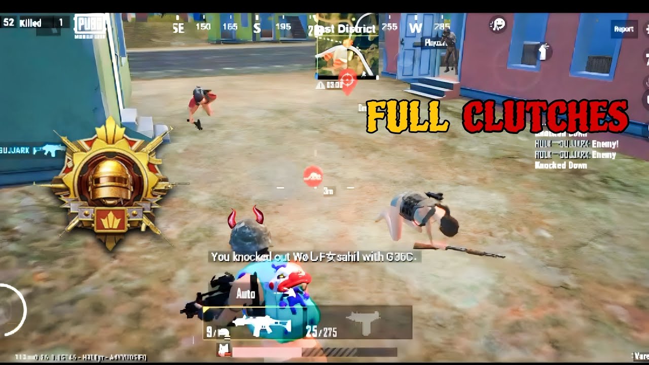 FULL CLUTCHES 1V4 GAMEPLAY🔥|BEST LOBY GAMEPLAY | PUBG MOBILE LITE - YouTube