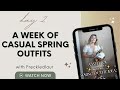 a week of casual spring outfits, day 2 🌷 | everyday style inspo | spring outfit ideas 2022 #SHORTS