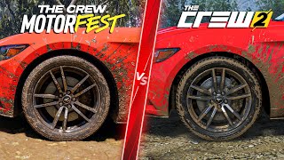 The Crew Motorfest vs The Crew 2  Direct Comparison! Attention to Detail & Graphics! PC ULTRA 4K