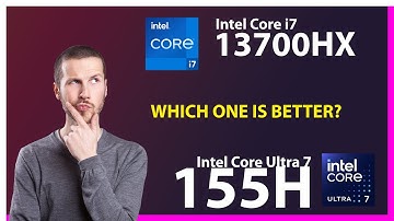 INTEL Core i7 13700HX vs INTEL Core Ultra 7 155H Technical Comparison