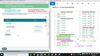 Fundamental Identities 13 4 1 Proving trigonometric identities Problem type 2