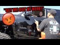 WE ALMOST GOT KICKED OUT OF A TRUCK SHOW! (HE'S MAD!)