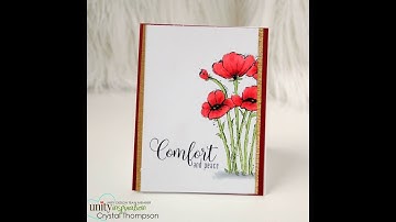 Unity Quick Tip: Copic Coloring + Glitter Accents