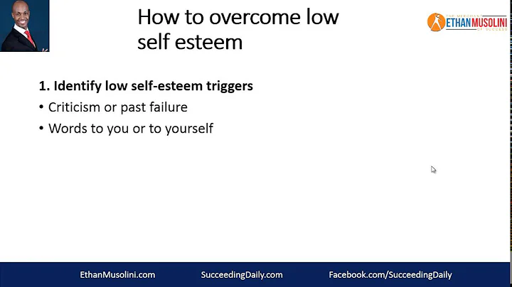4 ways to improve your self esteem