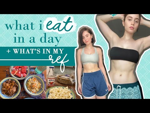 WHAT I EAT IN A DAY + WHAT'S IN MY REF |  Jessy Mendiola