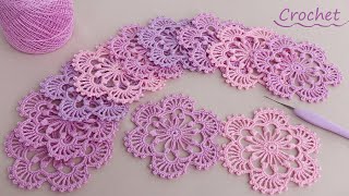 :         EASY Flower Pattern Crochet 