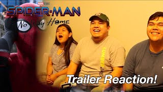 SPIDER-MAN: NO WAY HOME TEASER TRAILER REACTION!