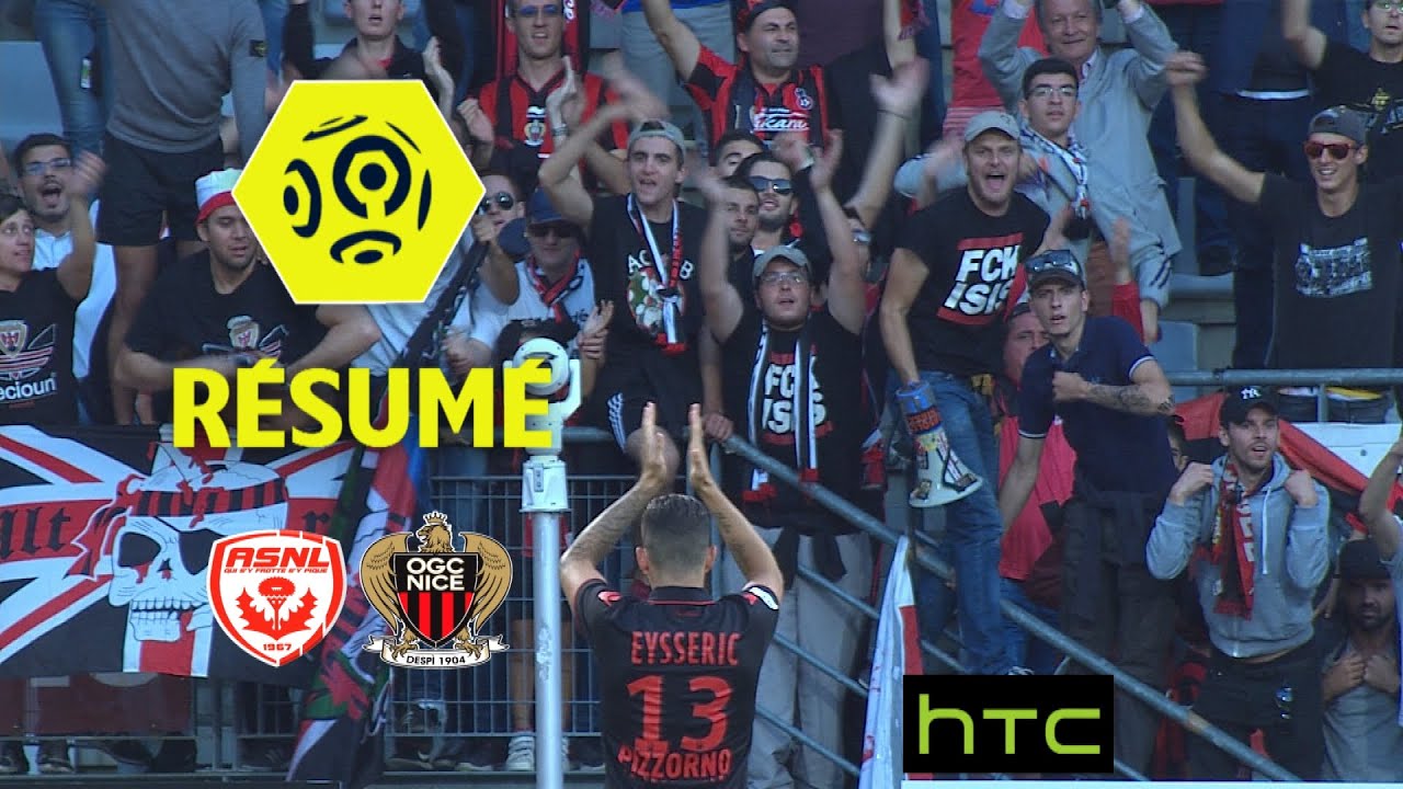 AS Nancy Lorraine - OGC Nice (0-1)  - Résumé - (ASNL - OGCN) / 2016-17
