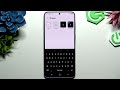 SAMSUNG Galaxy A57 5G – How to Change Keyboard Theme