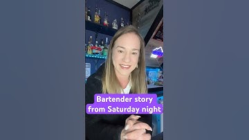 Bartender story from working this past Saturday night #bartender #preauthorization #preauthsystem