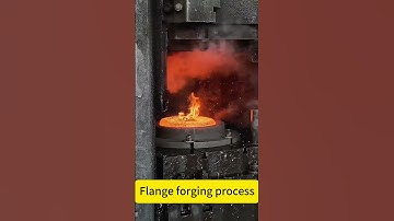 The video shows the flange processing process, very interesting video.