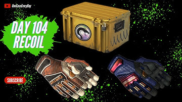 Opening one CS2 case every day until I get a Gold DAY 104