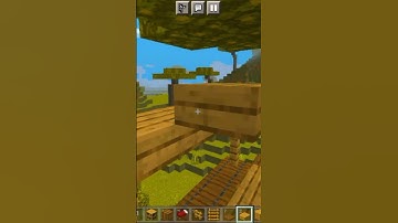Minecraft Jungle Tree House | #shorts