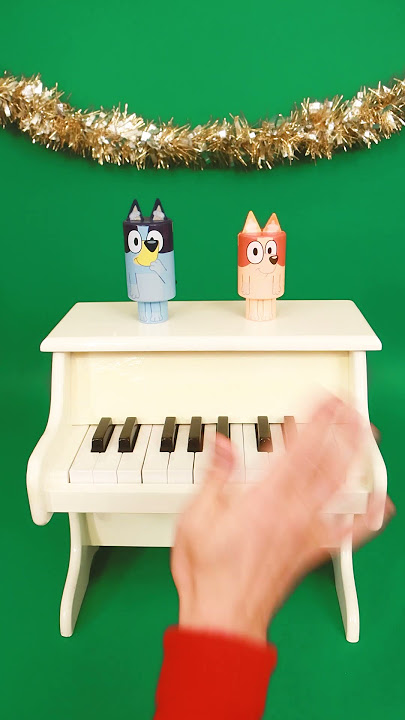 Jingle Bells by Bluey and Bingo 🎄🔔 | Bluey  #ytshorts
