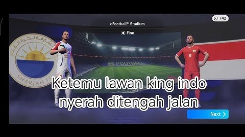 Ketemu king Indo, kita buat nyerah ditengah jalan #efootball #indonesia #efootballmobile