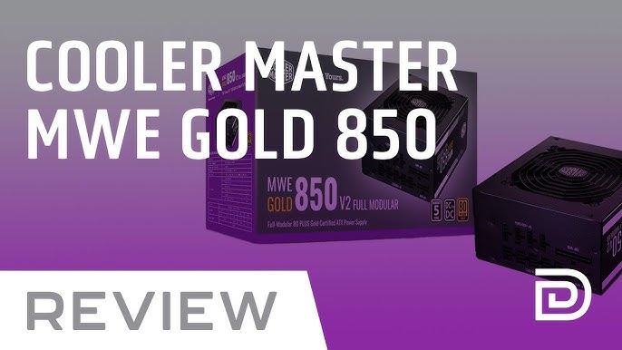 COOLER MASTER MWE V2 750W 80+ GOLD Rated Fully-Modular Power