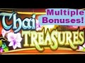 Thai Treasures Slot Machine Bonus Round!!! +$345