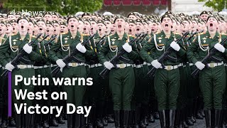 Putin says Russia will not be threatened in Victory Day speech Resimi