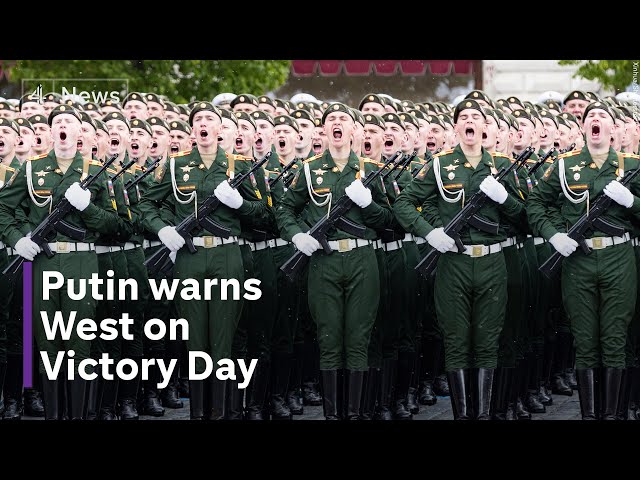 Putin says Russia will not be threatened in Victory Day speech
