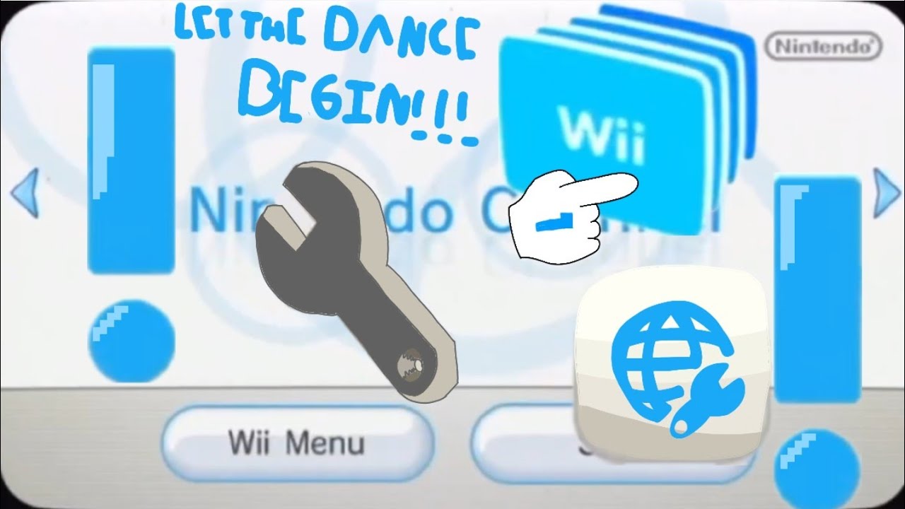 Internet x wiishop x nintendochannle x systemsettings danceoff