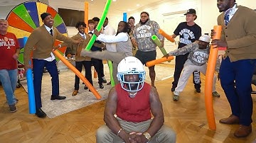 Kevin Hart & Druski Play Extreme Noodle Hitting Game...😂