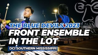 The Blue Devils 2023 Front Ensemble | In the Lot | DCI Southern Mississippi