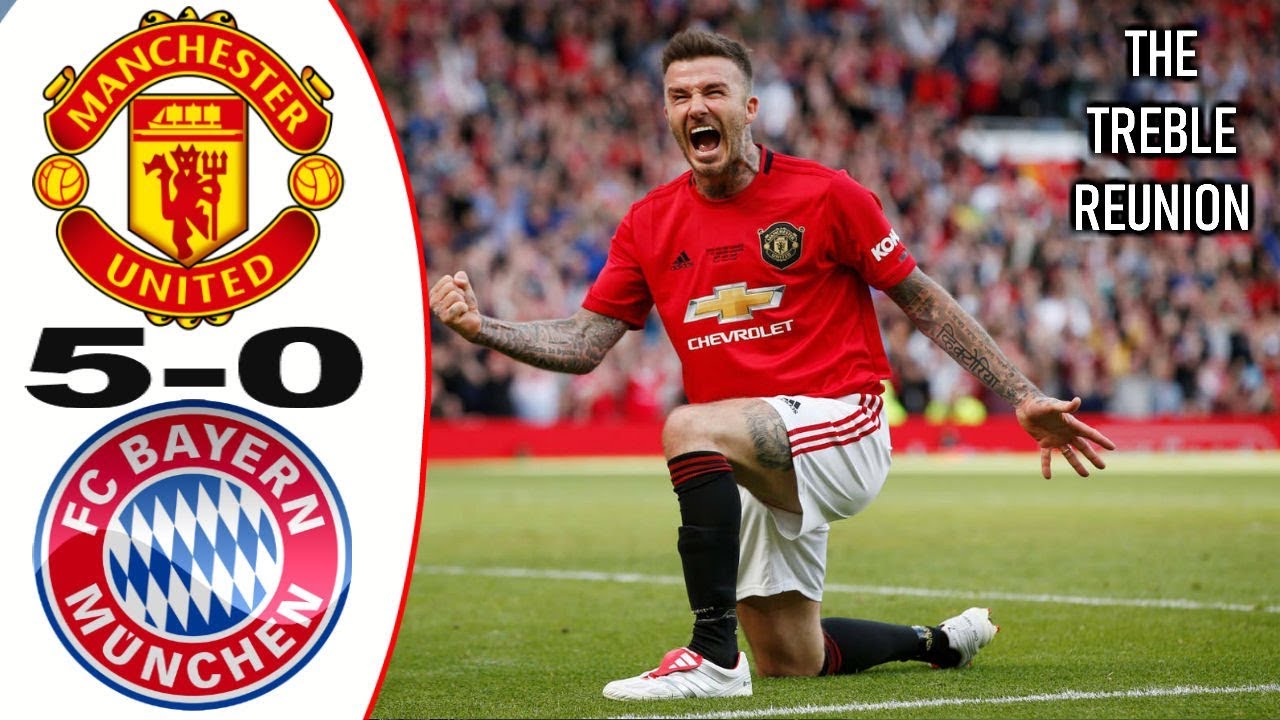 Manchester United 99 Vs Bayern Munich Legends 5-0 | Highlights And Goals 26/05/19 - Youtube