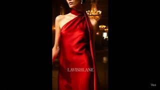 Satin Slip Dress Slow Motion Video