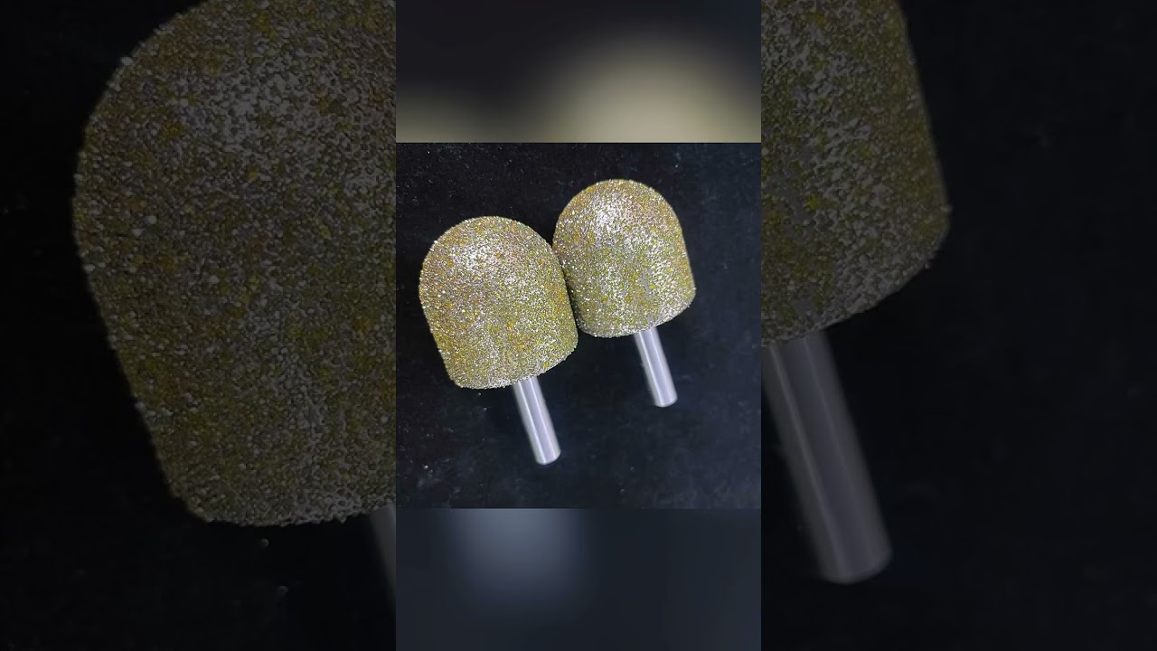 Electroplated Diamond Grinding Heads - Ultra Coarse 20/25 Grit, CustomizableSizes Available