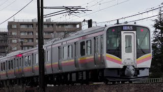 最新製造車両E129系B27編成 信越本線下り普通1323M【4K】