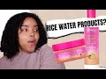 Trying Mielle Organics Rice Water Product Review for 3c Hair