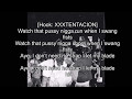 xxxtentacion   ILOVEITWHENTHEYRUN Lyrics feat Yung Bans  Ski Mask 'The Slump God'