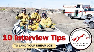 10 Interview tips to help you land your dream Firefighter job!