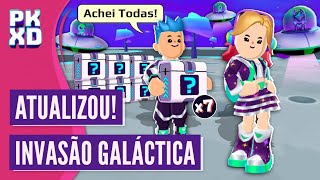 TODAS as CAIXAS SECRETAS + Novidades da Atualização Galáctica do PK XD