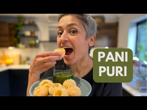PANI PURI RECIPE  Golgappa  Puchka  The most delicious Indian street food  Food with Chetna