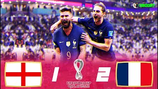 England 12 France  World Cup 2022  Giroud's Header Wins It  Extended Highlights  [EC]  FHD