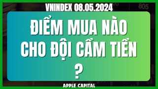 Chứng Khoán Hôm Nay - Hồi chữ V và điểm mua cho đội cầm tiền