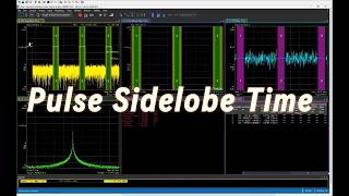 228 Pulse Sidelobe Time Measurement on a Spectrum Analyser Using VSA and X‑App