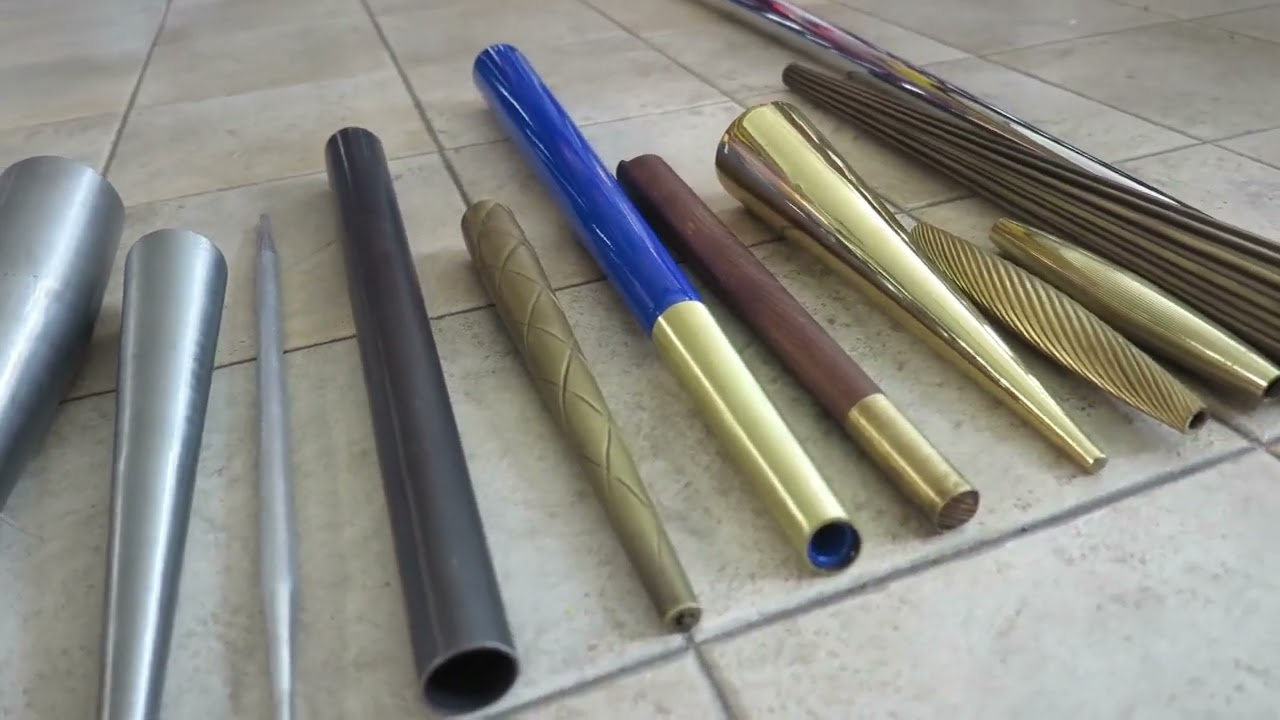 Conificación de tubo redondo, conformado de tubo,  tubos cónicos metálicos, conificado de tubo