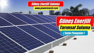 10 Hp Beygir Dalgıç Pompa Güneş Enerjili Tarımsal Sulama Güneş Paneli Ile Çalışan Solar Pompa