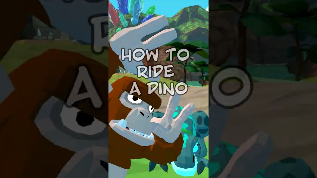 Ride your Dino in 5 Steps