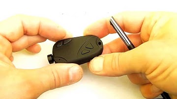 Original 808 #16 120 degree lens Micro Keychain Camera Review