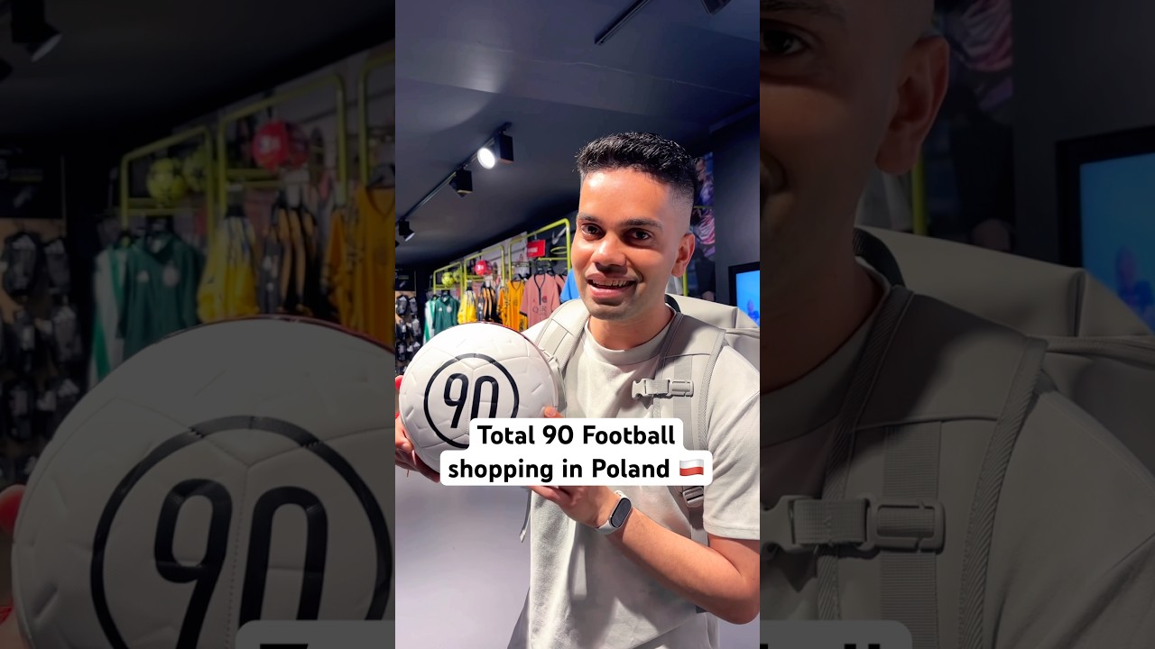 ⚽️🇵🇱 Football Shopping Vlog